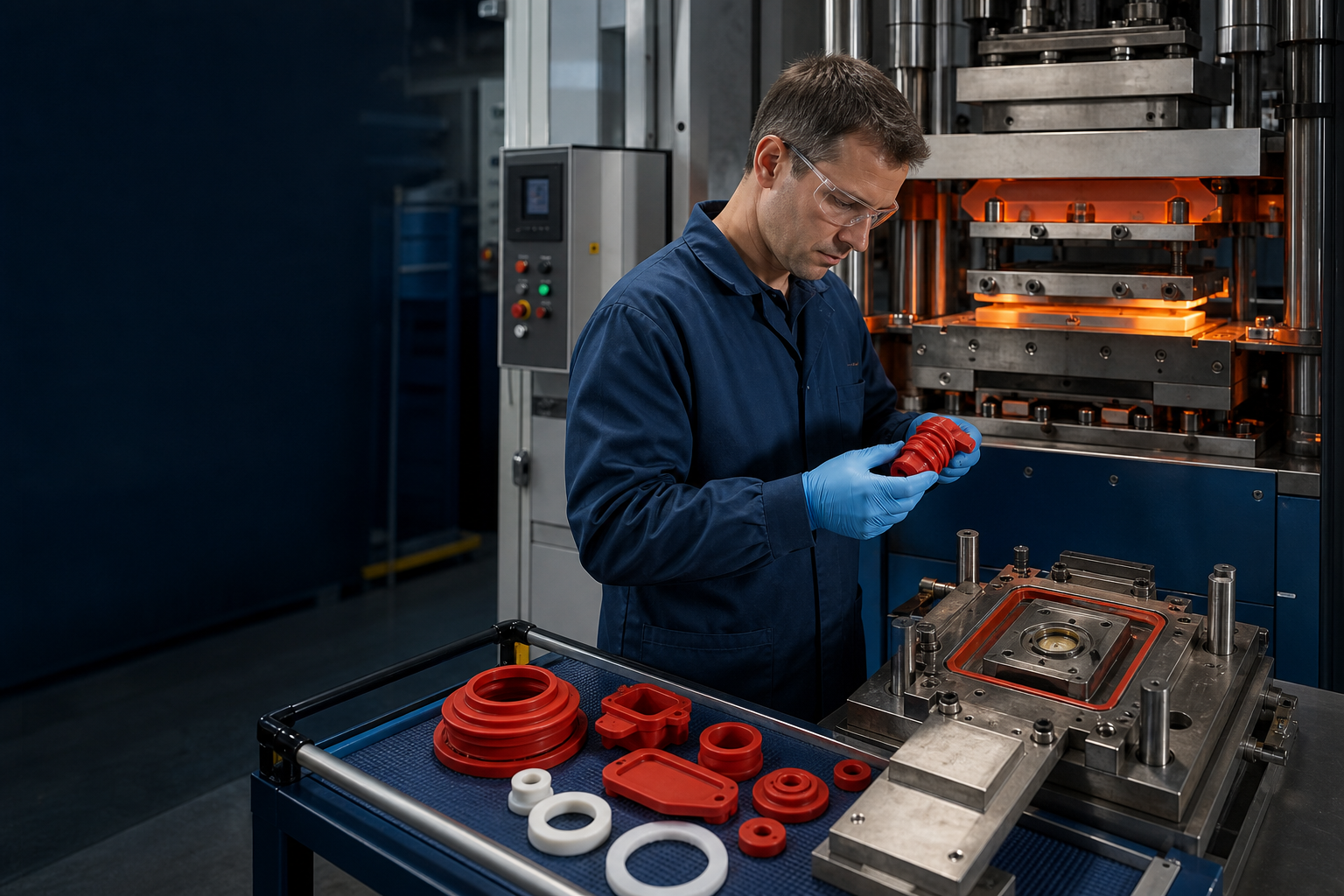 HCR Silicone engineering and manufacturing context 1